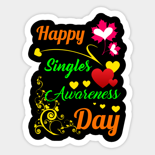 Happy Singles Awareness Day Anti-Valentines Day Sticker by chatchimp